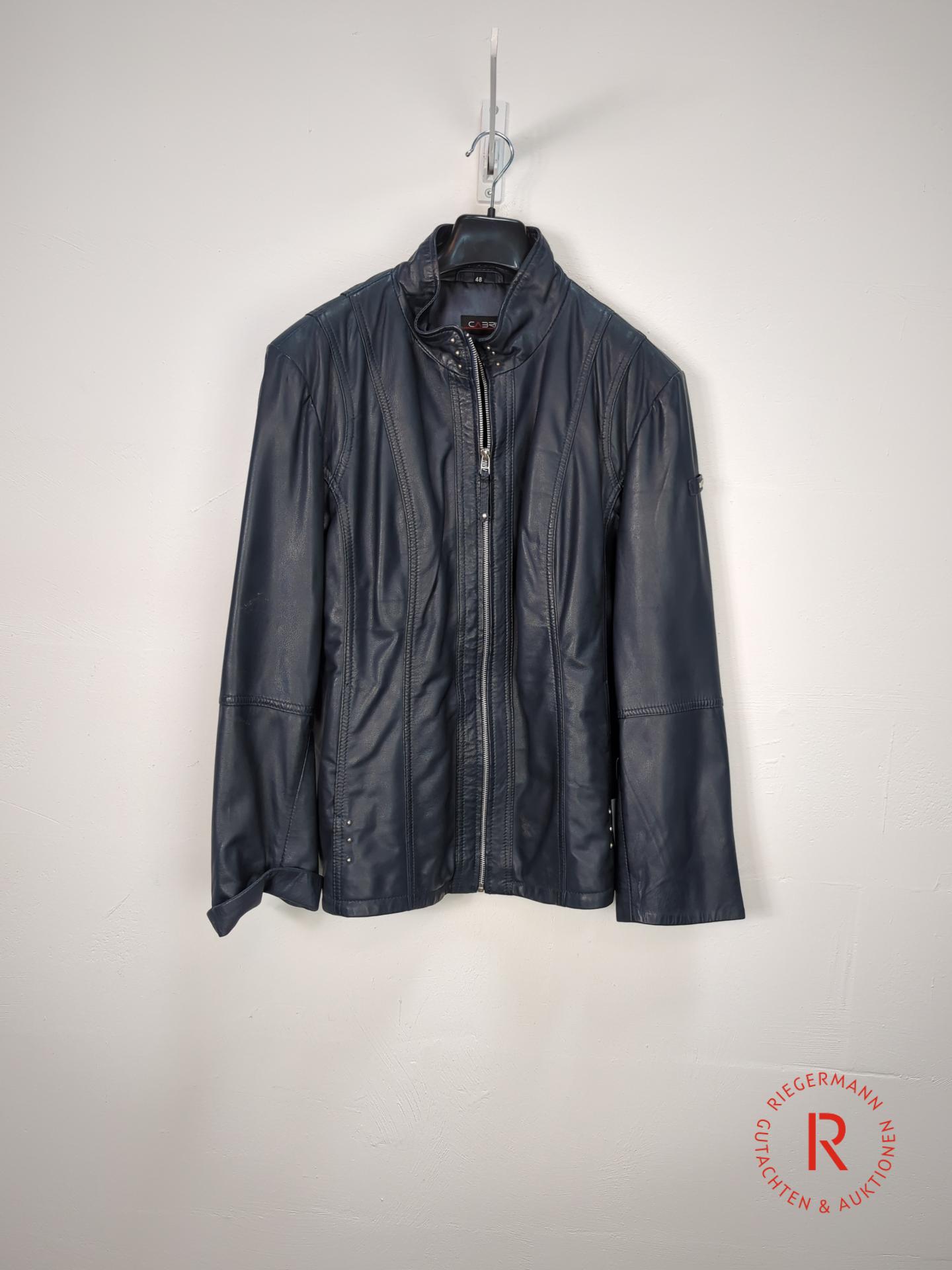 DAMEN LEDERJACKE GRÖSSE 48
